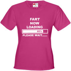 Fart Loading Girl's T-Shirt