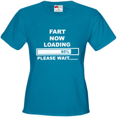 Fart Loading Girl's T-Shirt