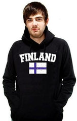 Finland Vintage Flag International Hoodie