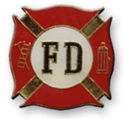 Fire Department Lapel Pin