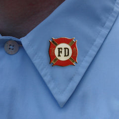 Fire Department Lapel Pin
