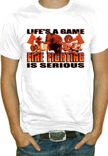 Fire Fighting Is Serious T-Shirt