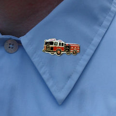 Fire Truck Pumper Lapel Pin