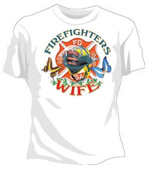 Firefighters Wife Girls T-Shirt