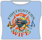 Firefighters Wife Girls T-Shirt