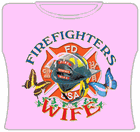 Firefighters Wife Girls T-Shirt