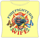 Firefighters Wife Girls T-Shirt