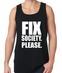 Fix Society. Please. Transgender Equality Tank Top