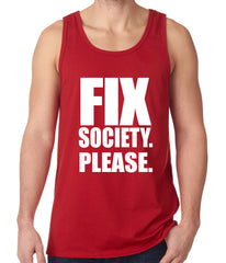 Fix Society. Please. Transgender Equality Tank Top