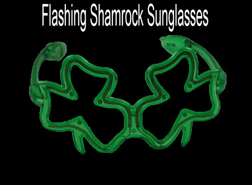 Flashing Shamrock Sunglasses – Bewild