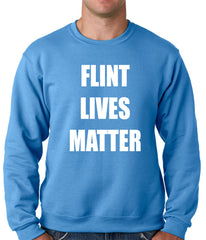 Flint Michigan Lives Matter Adult Crewneck