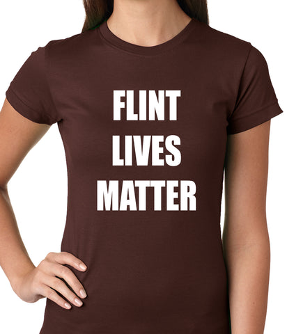 Flint Michigan Lives Matter Ladies T-shirt