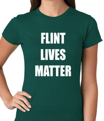 Flint Michigan Lives Matter Ladies T-shirt