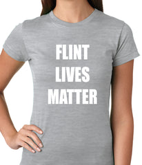 Flint Michigan Lives Matter Ladies T-shirt