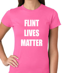 Flint Michigan Lives Matter Ladies T-shirt