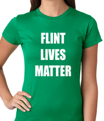 Flint Michigan Lives Matter Ladies T-shirt