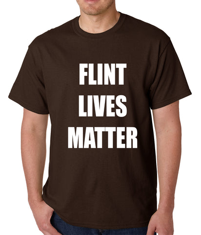 Flint Michigan Lives Matter Mens T-shirt