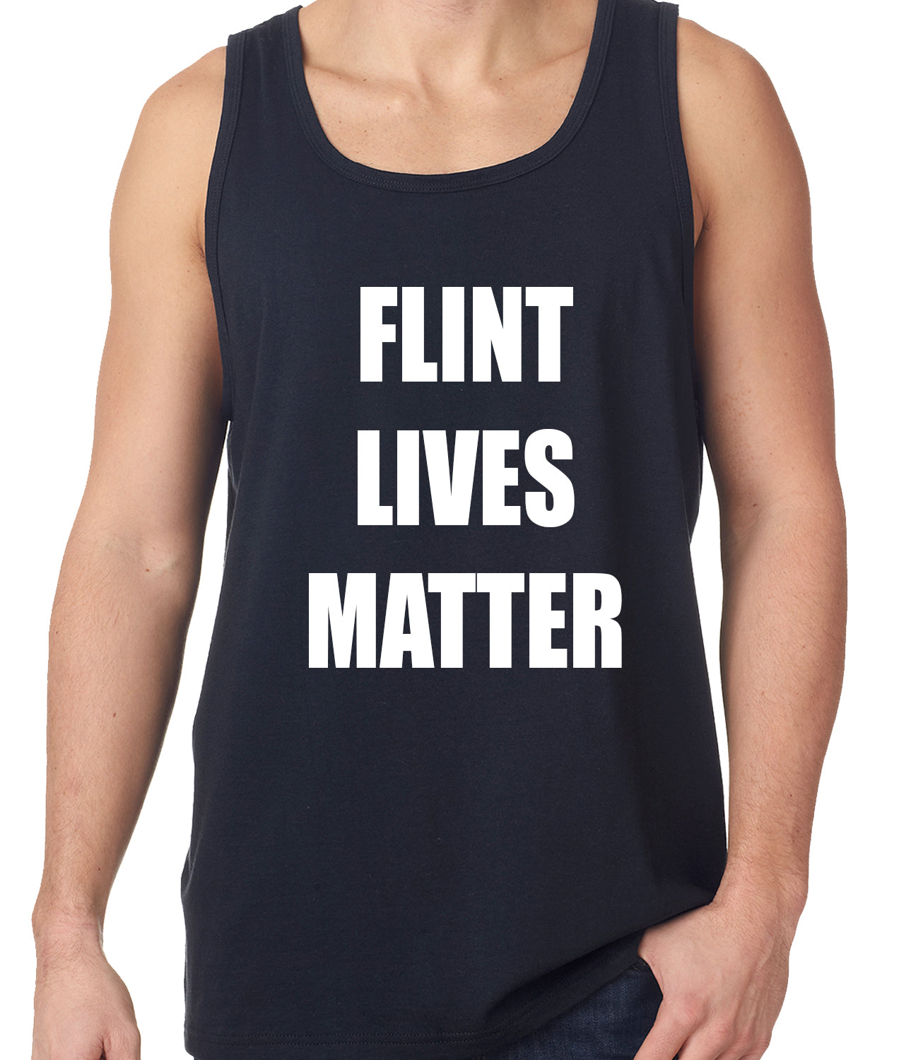 Flint Michigan Lives Matter Tank Top