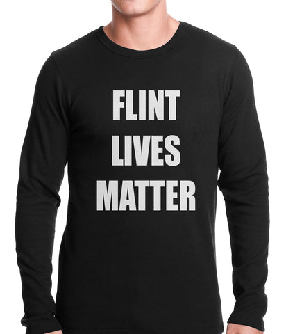 Flint Michigan Lives Matter Thermal Shirt