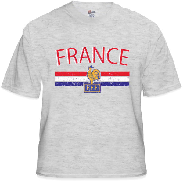 France Vintage Shield International Mens T-Shirt –