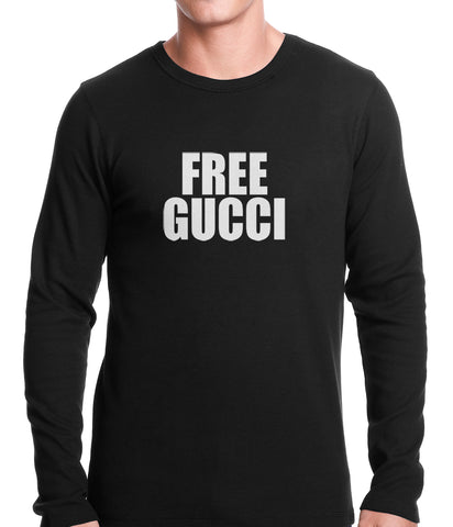 Free Gucci Guwop Thermal Shirt