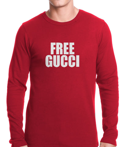 Free Gucci Guwop Thermal Shirt