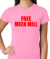 Free Meek Mill Hip Hop Ladies T-shirt