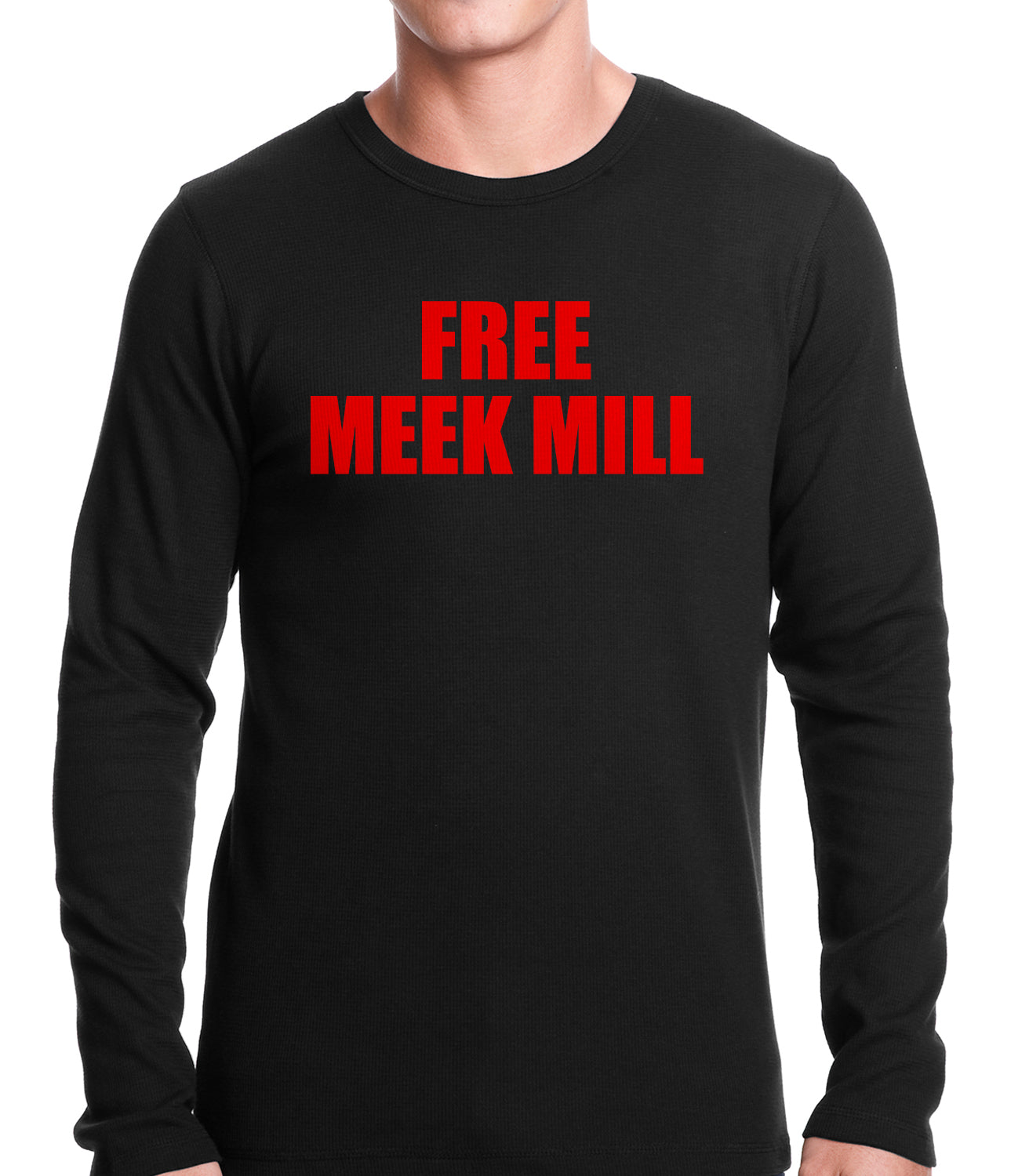 Free Meek Mill Hip Hop Thermal Shirt