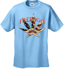 Freedom Pot Leaf Men's T-Shirt