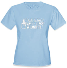 Friskey When I Drink Whiskey Girls T-Shirt