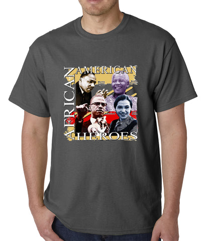 Full Color African American Heroes Mens T-shirt