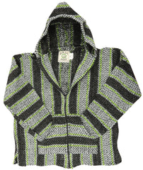 Full Zip Deluxe Baja (Lime/Grey)