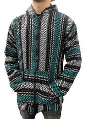 Full Zip Deluxe Baja (Teal)