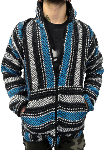 Full Zip Deluxe Baja (Turquoise)