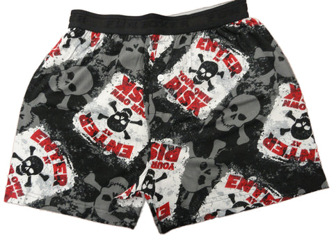 Fun Boxer - Enter At Your Own Risk Boxer Shorts