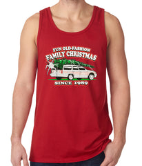 Fun Old-Fashioned Family Christmas Since 1989 Tank Top