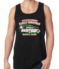 Fun Old-Fashioned Family Christmas Since 1989 Tank Top