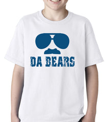 Funny "Da Bears" Sunglasses & Mustache Kids T-shirt