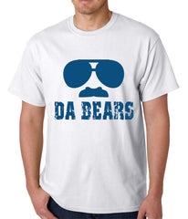 Funny "Da Bears" Sunglasses & Mustache Mens T-shirt