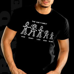 Funny & Hillarious Tees - The Ass Family T-Shirt