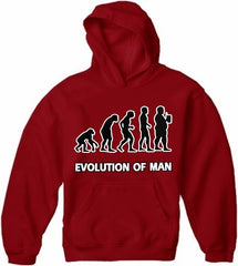 Funny NoveltySweatshirts - Evolution of Man Hoodie