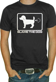 fraktion Landbrug berømt Funny Shirts - Blame The Dog T-Shirt – Bewild