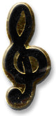 G-Clef Lapel Pin