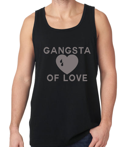 Gangsta Of Love Heart Teardrop Tank Top