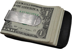 Genuine Leather Cash Clip Wallet