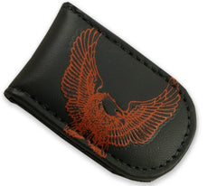 Genuine Leather Magnetic Money Clip (Eagle)