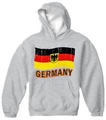 Germany Vintage Flag Adult Hoodie