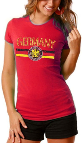 Germany Vintage Shield International Girls T-Shirt