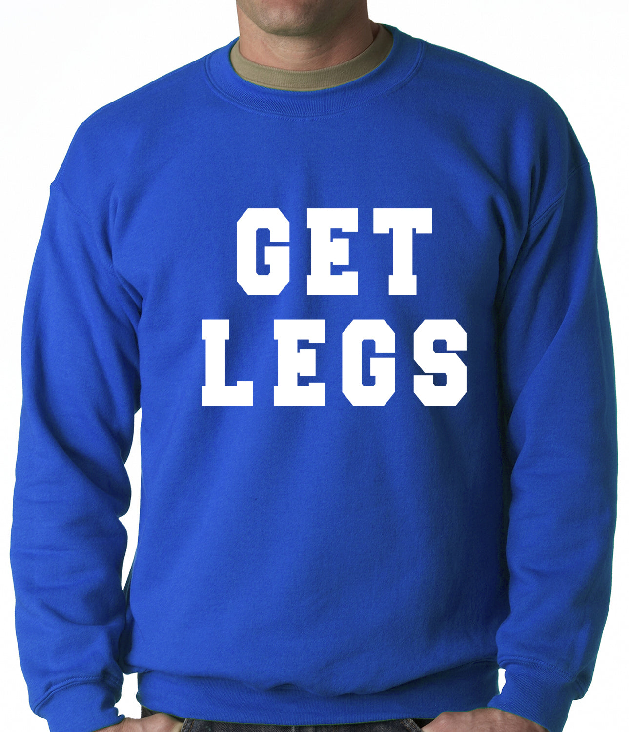 Get Legs Adult Crewneck Sweatshirt