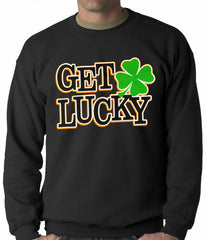 Get Lucky Irish Shamrock Crewneck